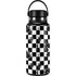 Marijuana Checkered Hydro Flask 32oz Wide Mouth Skin